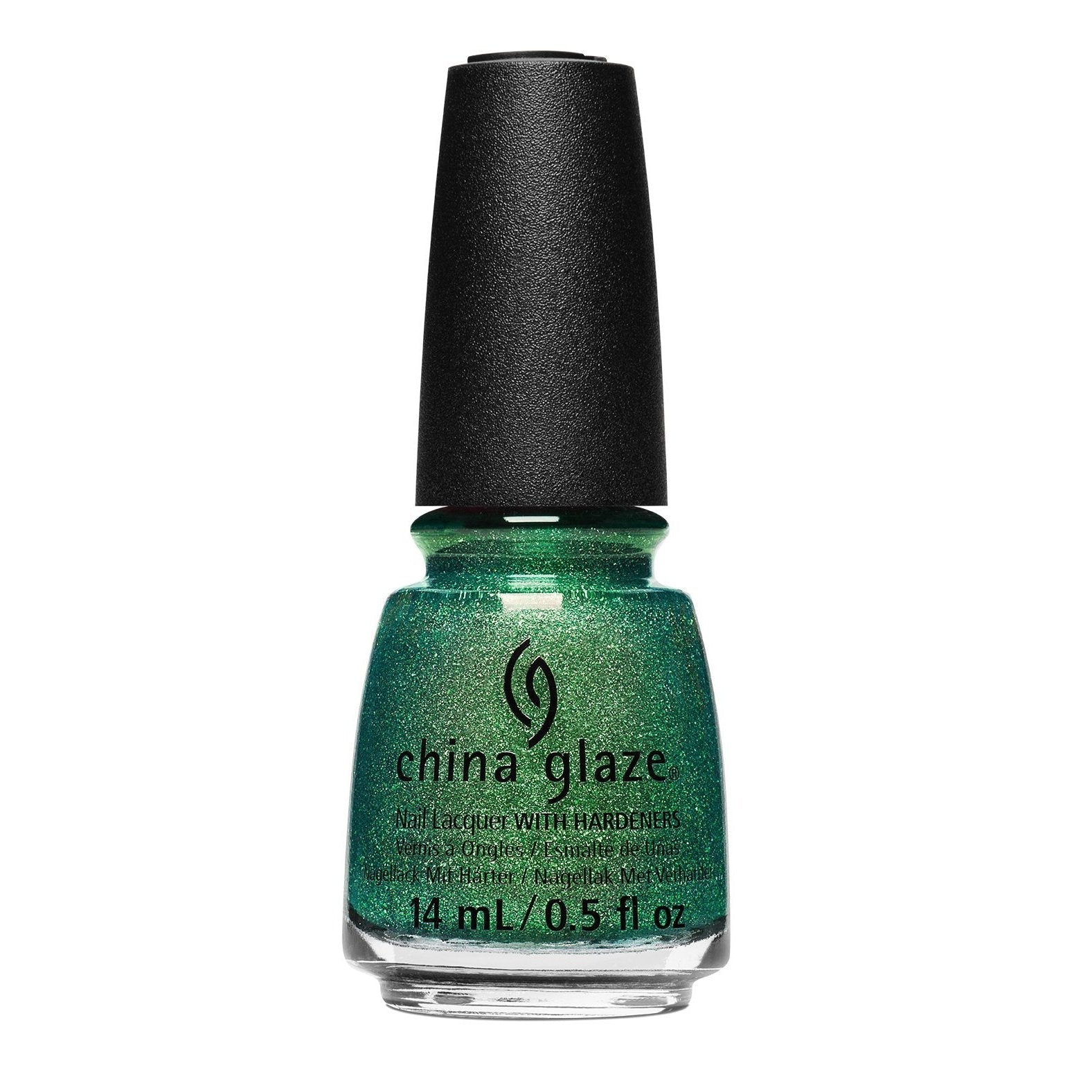 China Glaze Green With Jealousy Nail Polish #84728 - 0.5 oz Bottle, High Shine Vegan Formula for Salon-Quality Manicures at Home | Perfect for Parties, Weddings & Everyday Wear