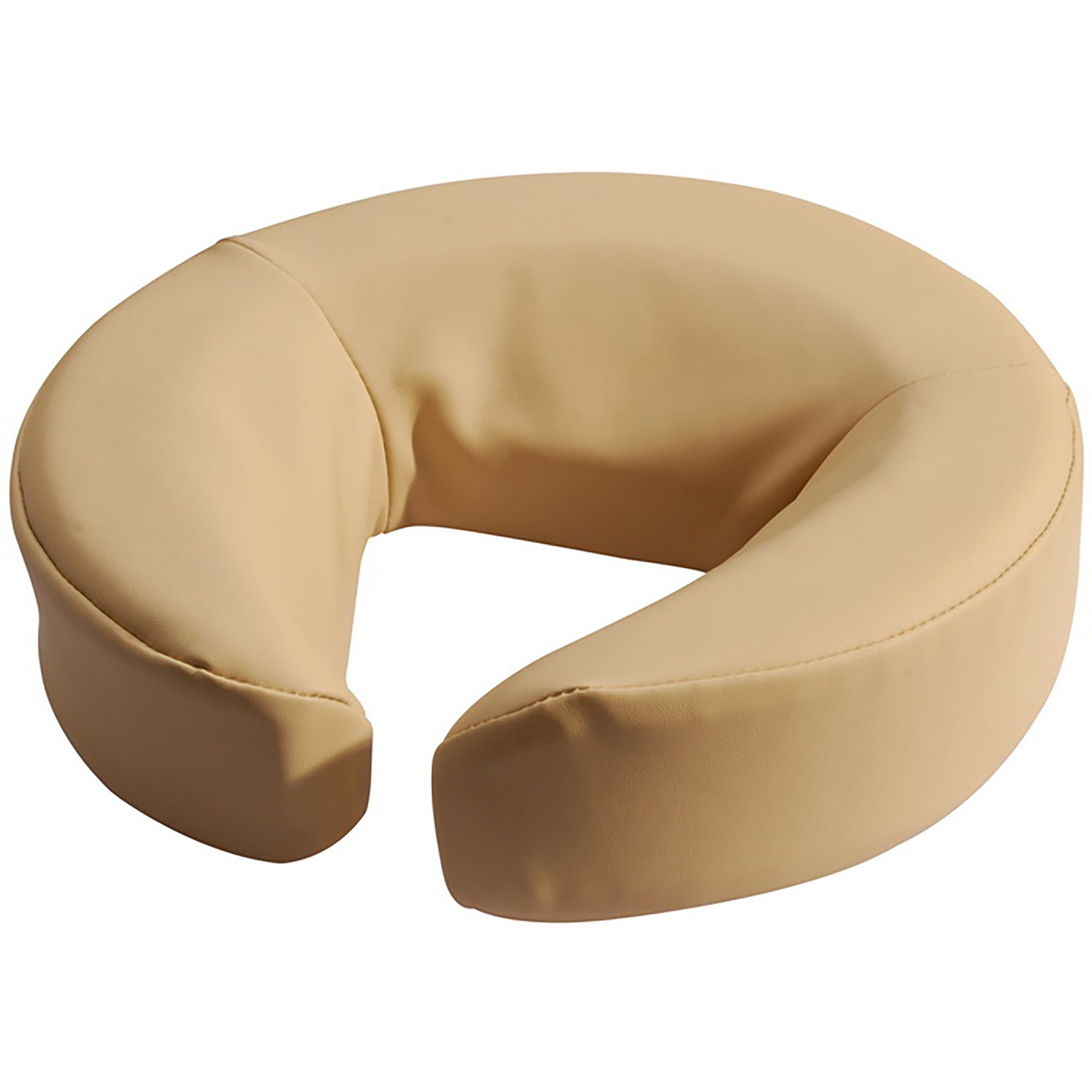 MASTER MASSAGE Adjustable Massage Table Face Cradle & Universal Face Cushion Pillow Set - Ergonomic Design, Cream Color for Spa, Physical Therapy & Home Relaxation