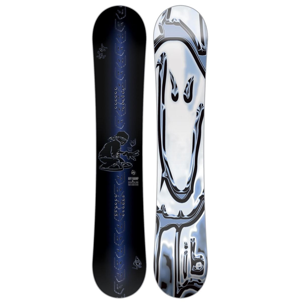 Lib Tech 2024 Off Ramp All-Mountain Snowboard for Men & Women - Freestyle & Powder Riding | Perfect for Park, Backcountry & Resort Slopes