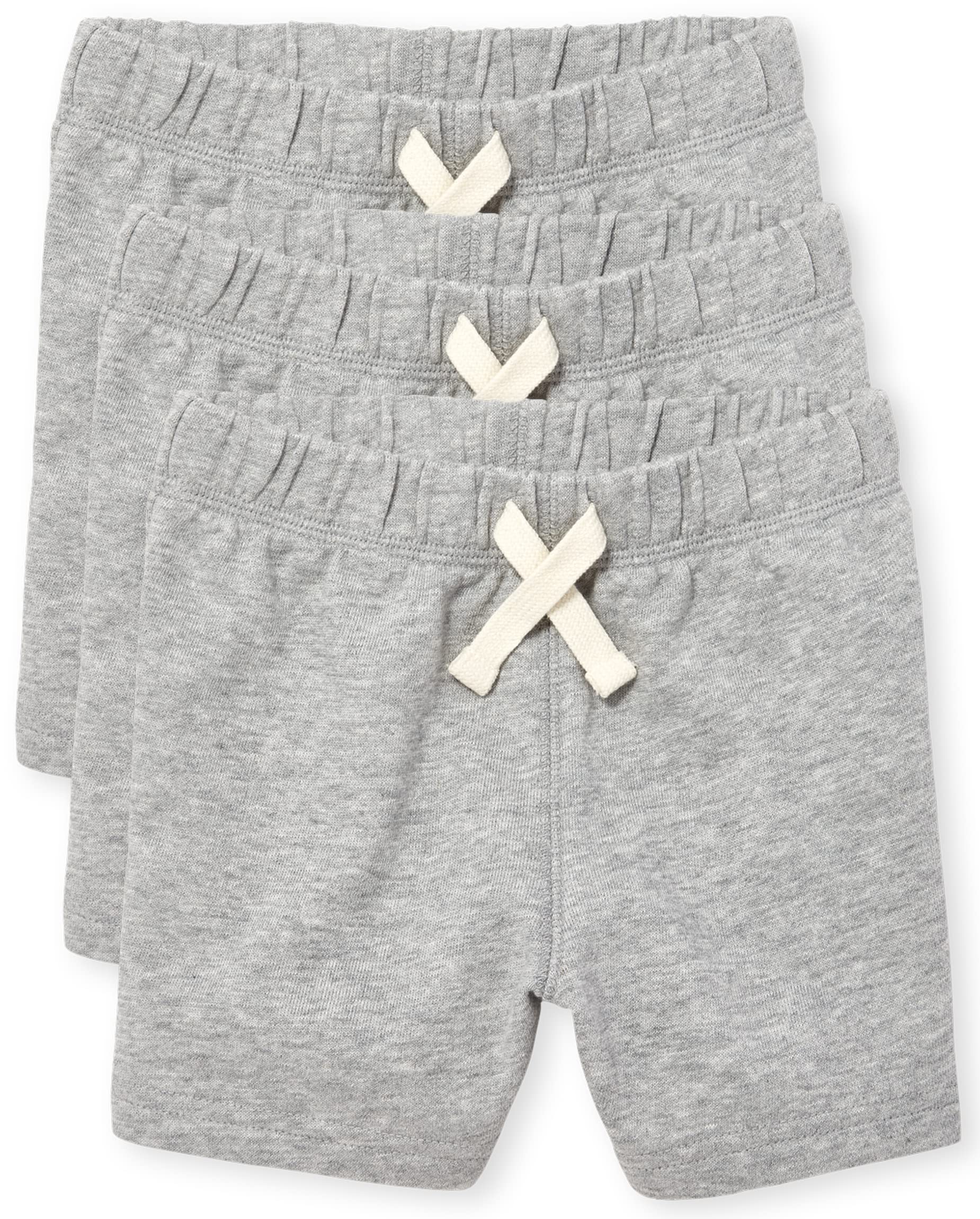 The Children's Place Boys French Terry Casual Shorts - Soft & Comfortable Playwear for Active Kids - Perfect for Playdates, School & Outdoor Adventures