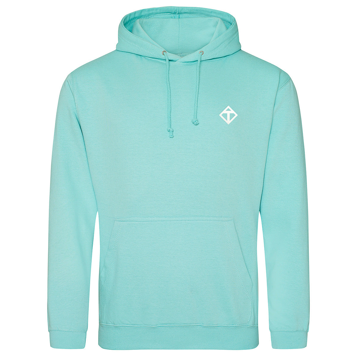 Peppermint Diamond Hoodie - Women's Soft Fleece Pullover Sweatshirt with Unique Print | Perfect for Casual Wear, Gym & Outdoor Activities