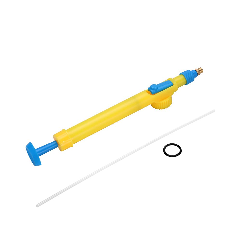 **Multifunctional Plastic Garden Sprayer Head for Water Bottles - High Pressure Nozzle Tool for Plants, Cleaning & DIY (Blue) - Perfect for Gardening, Car Washing & Home Use**