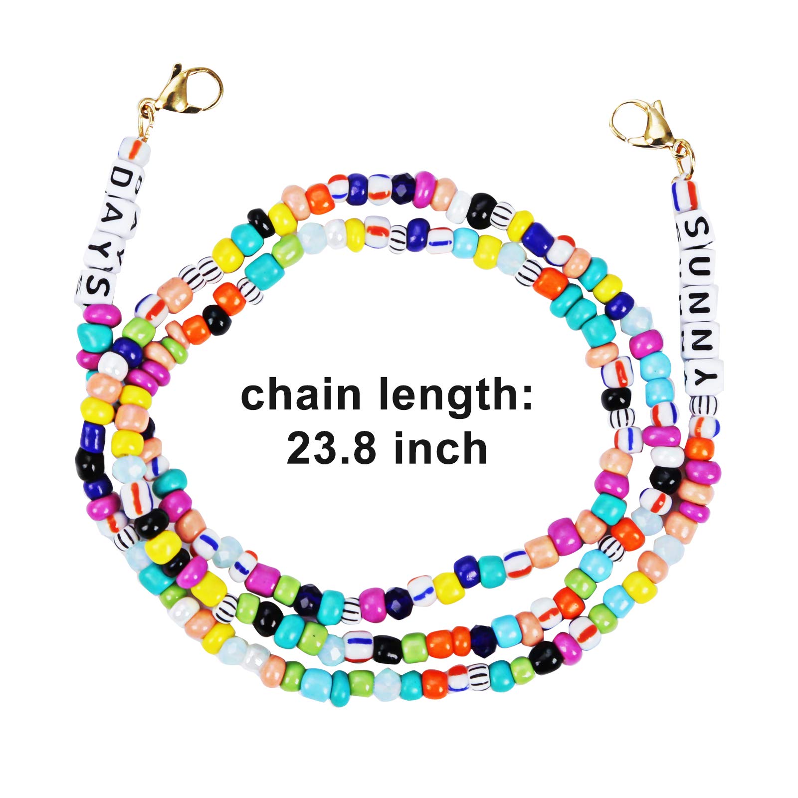 UENTIP Eyeglass Chain for Women - Stylish Sunglass Holder Strap & Eyeglass Necklace - Perfect for Reading, Driving, and Outdoor Activities