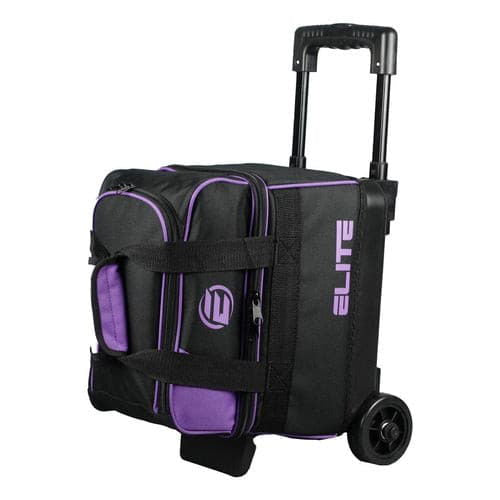 ELITE Basic Single Roller Purple Bowling Bag for Women & Men - Lightweight Durable Bowling Accessory for League Play & Practice - Perfect for Travel & Storage