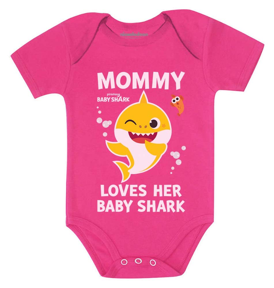 Baby Shark Doo Doo Doo Outfit - Cute Mother's Day Gift for Baby Boys & Girls | Newborn Bodysuit for First Time Moms | Perfect for Family Photos & Birthday Celebrations