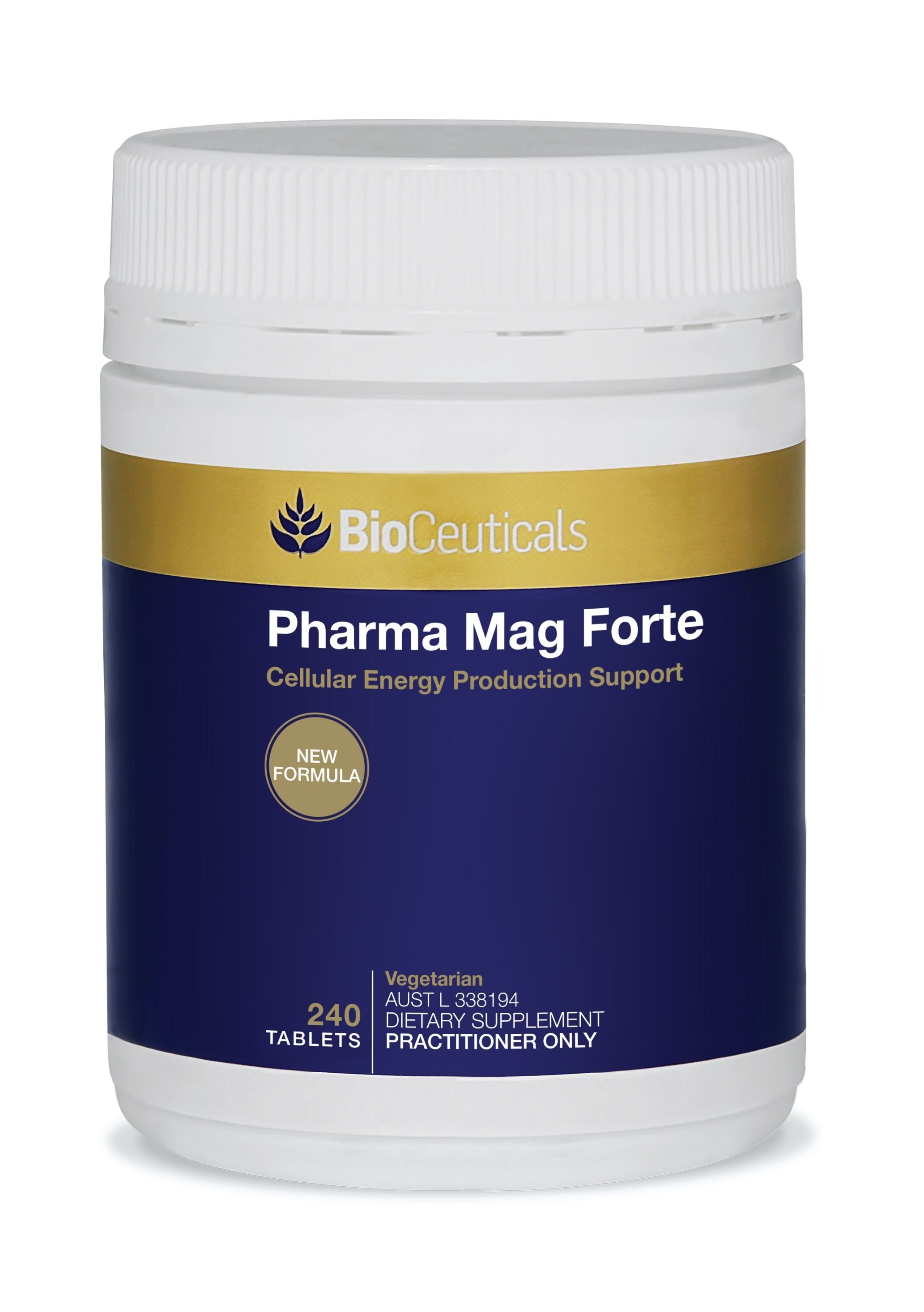 BioCeuticals Pharma Mag Forte - Premium Magnesium Supplement for Stress Relief, Muscle Recovery & Sleep Support | Ideal for Athletes, Fitness Enthusiasts & Busy Professionals