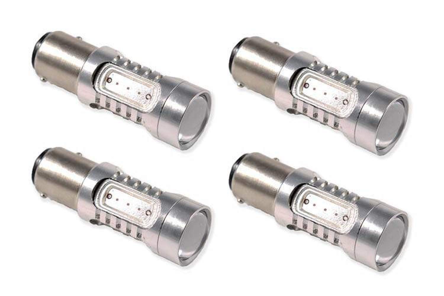 1157 LED Bulb HP11 - Super Bright Red LED Light Bulb for Cars, Trucks & Motorcycles - 4 Diode Dynamics Technology - Perfect for Brake Lights, Tail Lights & Turn Signals