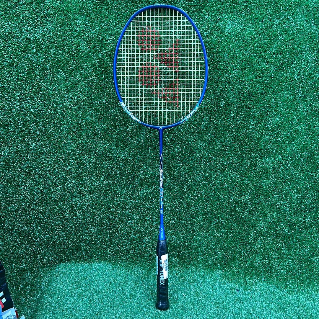 Yonex Muscle Power 33 Light Blue Badminton Racket - Prestrung Professional Racquet for Beginners & Intermediate Players | Perfect for Training, Tournaments & Recreational Play