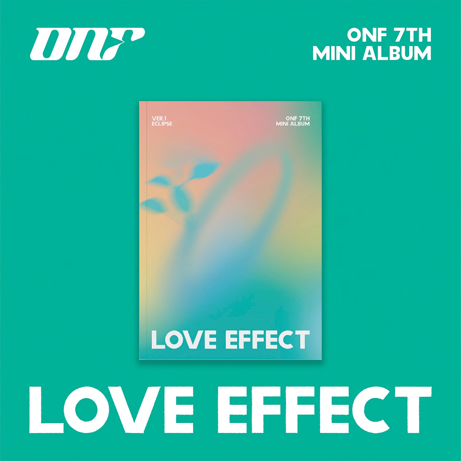 ONF 7th Mini Album 'LOVE EFFECT' - K-Pop Music CD with Photobook & Poster - Perfect for K-Pop Fans, Collectors and Gift Giving
