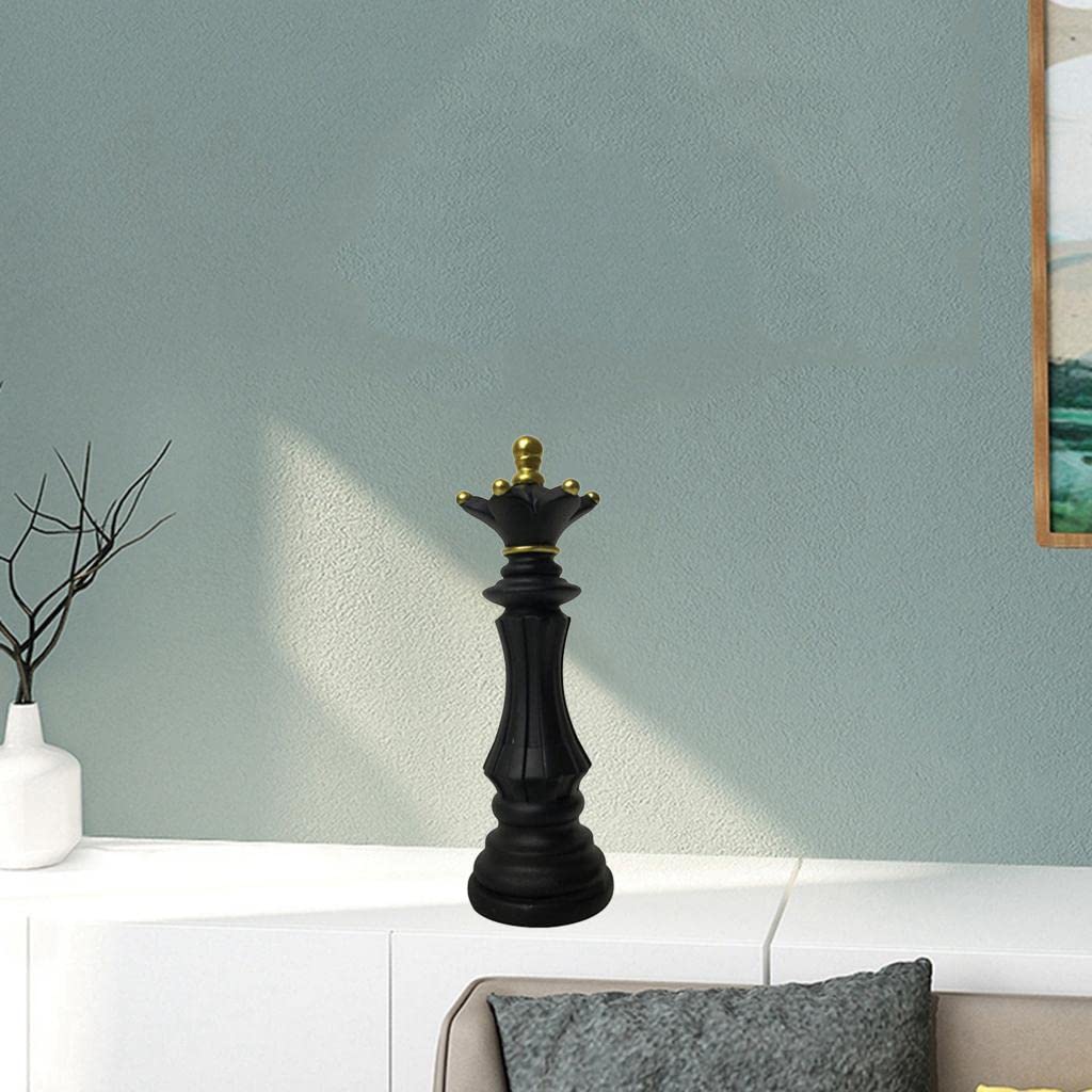 Artistic Chess Pieces Set - Handcrafted Sculpture Chessmen for Board Games, Unique Ornament Statue for Home Decor, Perfect Gift for Chess Enthusiasts and Collectors