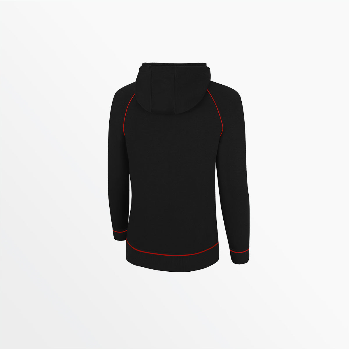 Women's Empire Zip Hoodie with Piping - Stylish & Comfortable Fleece Jacket for Casual Wear, Gym, and Outdoor Activities