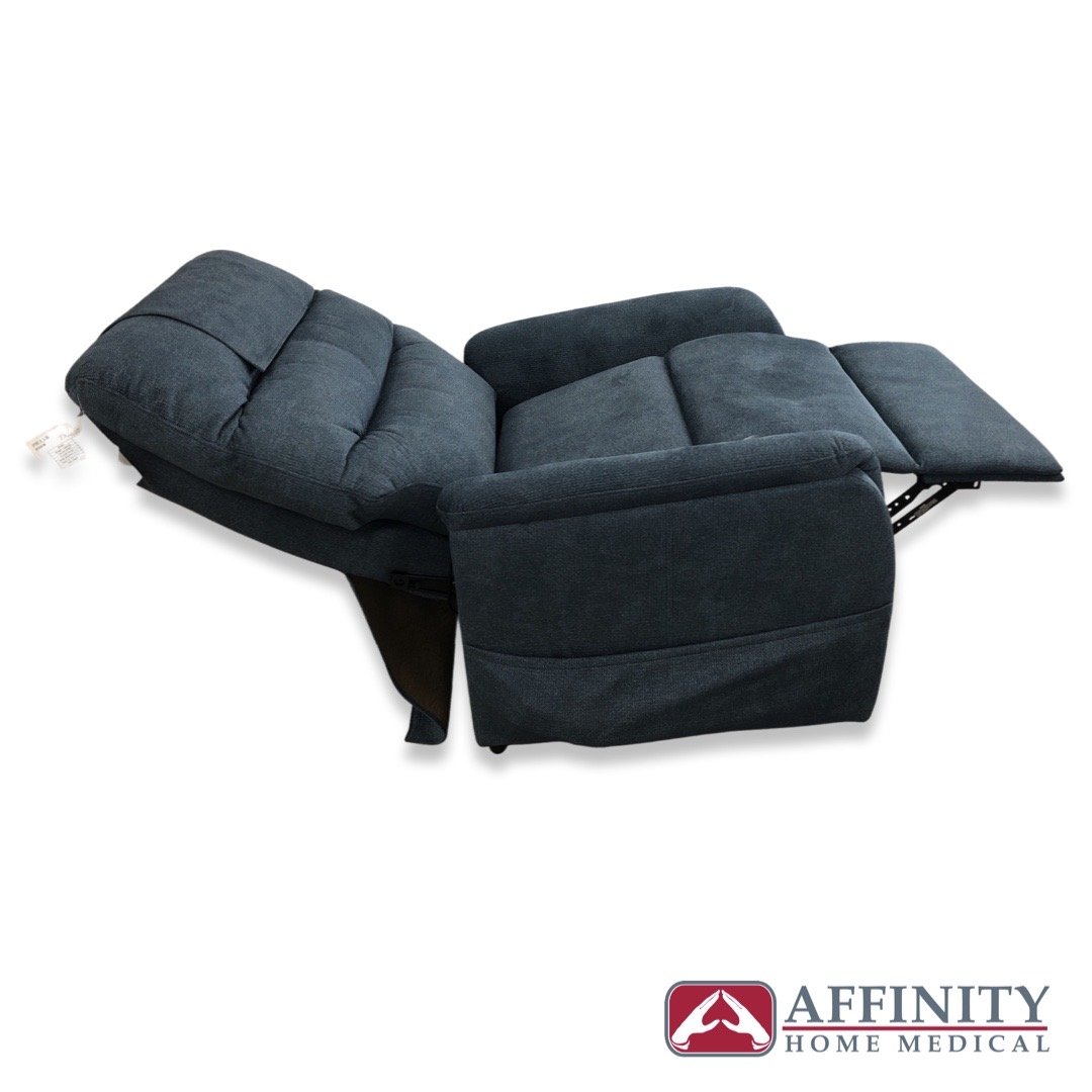 Elara PR 118 3 Position Lift Chair Recliner - Lake Front Fabric for Elderly & Mobility Assistance - Perfect for Living Room, Bedroom & Home Theater Comfort