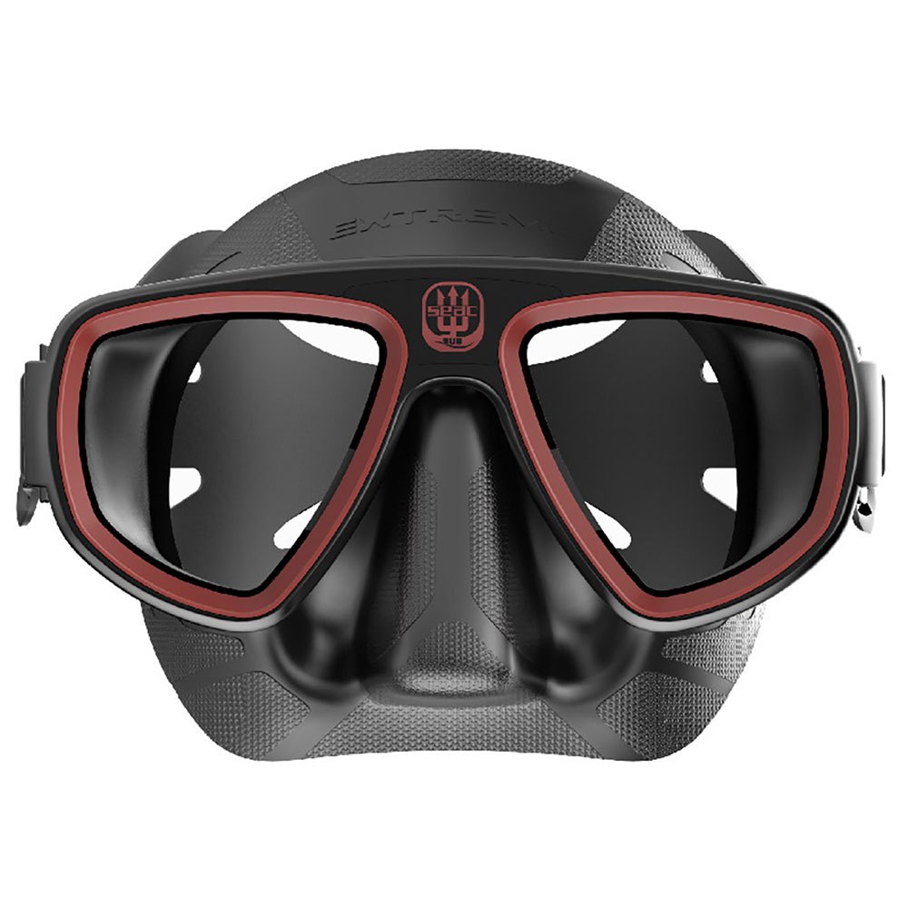 Seac Extreme 50 S/BL Black/Red - Premium Scuba Diving Fins for Professional & Recreational Divers - Perfect for Ocean Exploration, Snorkeling & Underwater Photography