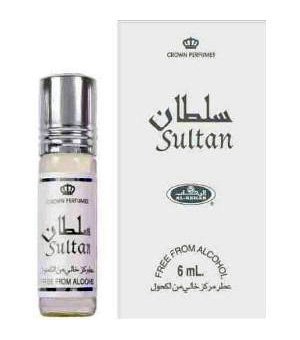 Al Rehab Sultan Perfume Oil for Men - 6ml Long Lasting Fresh Oriental Fragrance | Eau De Parfum for Daily Wear, Date Night & Special Occasions