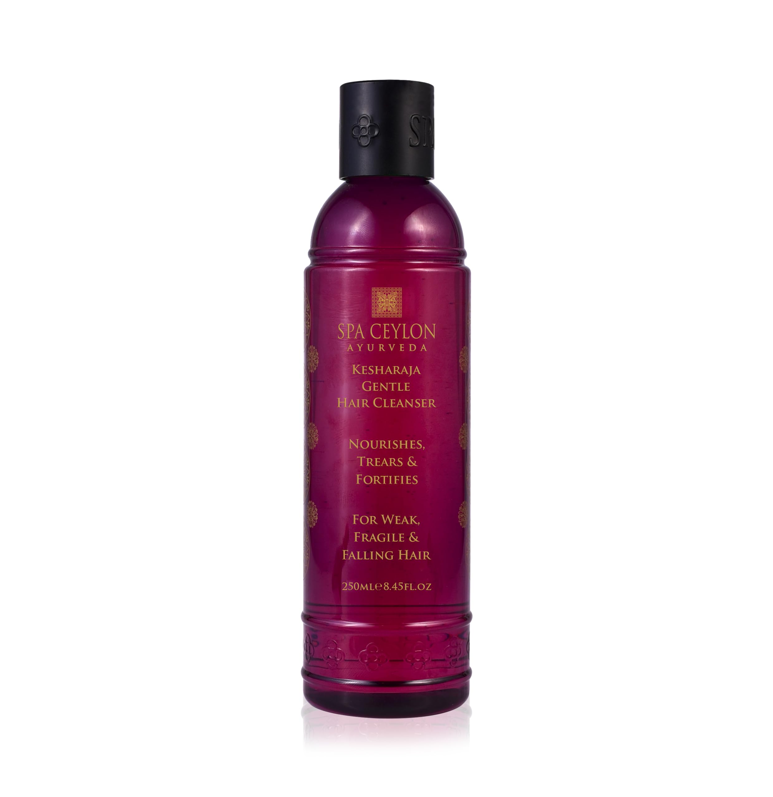 SPA CEYLON Kesharaja Gentle Hair Cleanser - Sulfate-Free Shampoo for Weak, Fragile & Falling Hair | Moisturizing & Hydrating Formula | Perfect for Daily Hair Care & Scalp Health | Ideal for Damaged Hair Recovery & Hair Loss Prevention