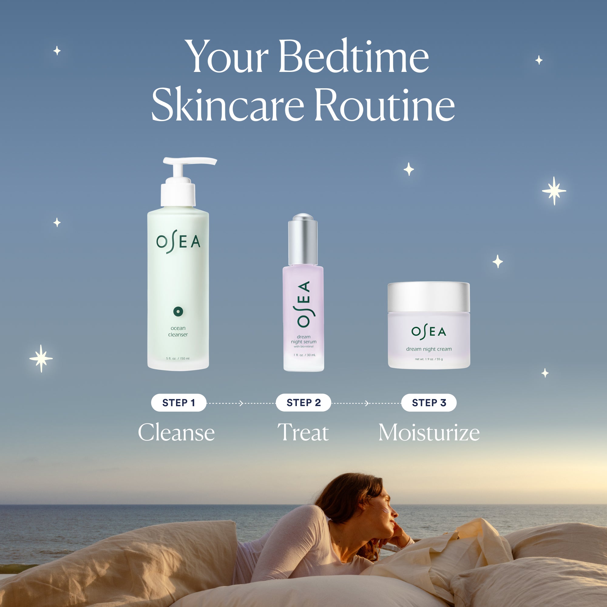 Dream Night Serum With Bio Retinol - Anti-Aging Face Serum for Wrinkles & Fine Lines | Nighttime Skincare Routine for Glowing Skin