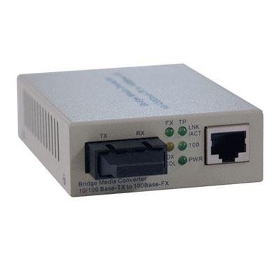 10/100 Mbps Ethernet to Fiber Media Converter (N784-001-SC) - Reliable Network Connectivity for Office & Data Center Use