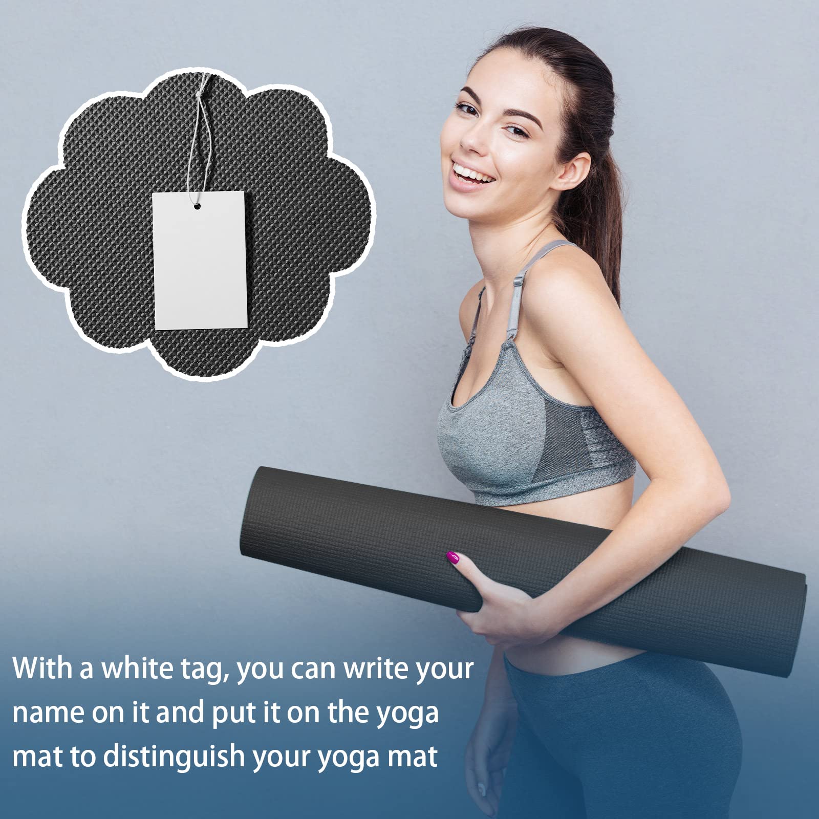 10 Pack Non-Slip Yoga Mats Bulk - 68