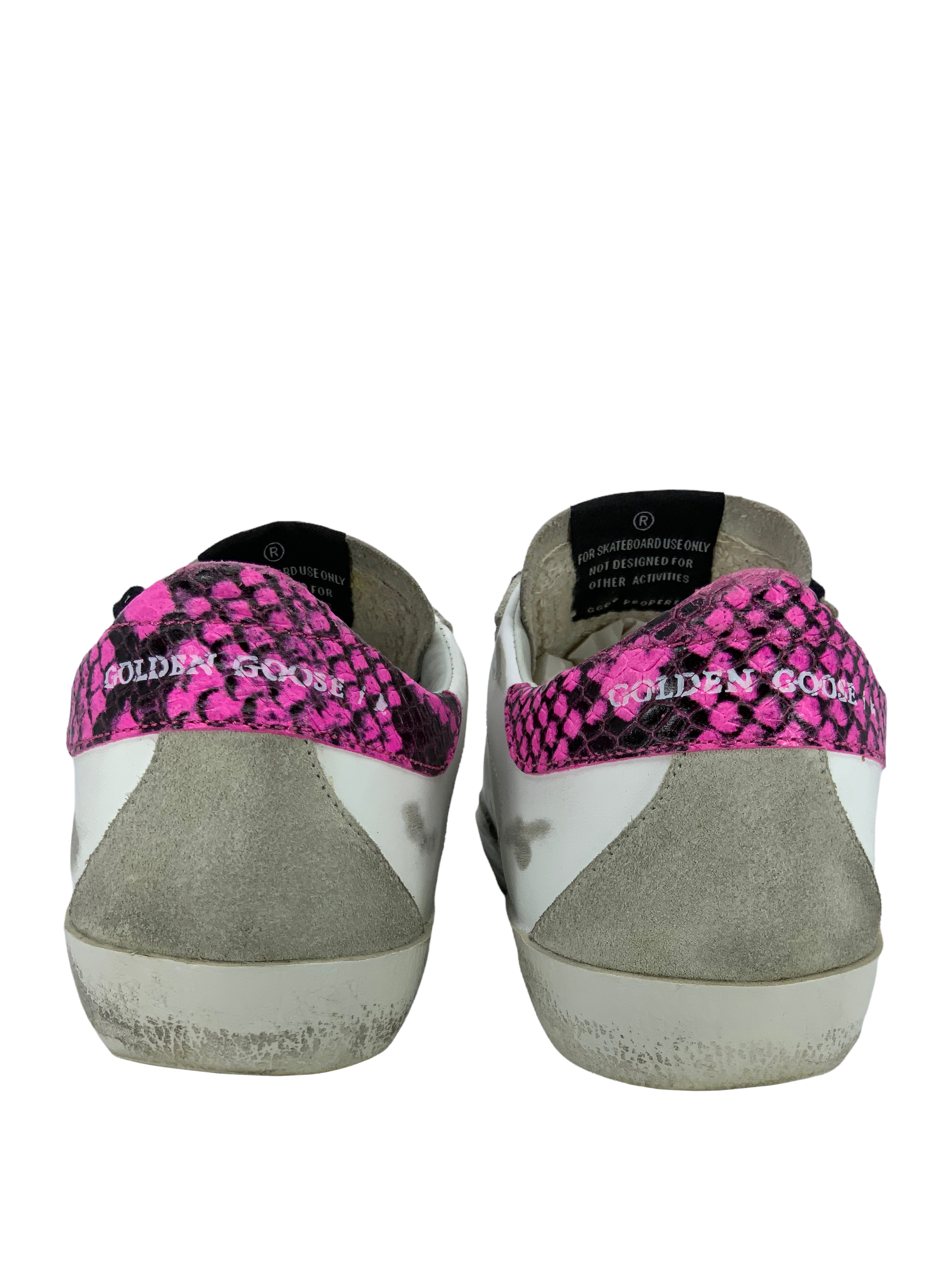 Golden Goose Superstar Glitter Low Top Sneakers for Women - Size 5 US | Fashion Casual Shoes for Everyday Wear, Street Style & Party Outfits