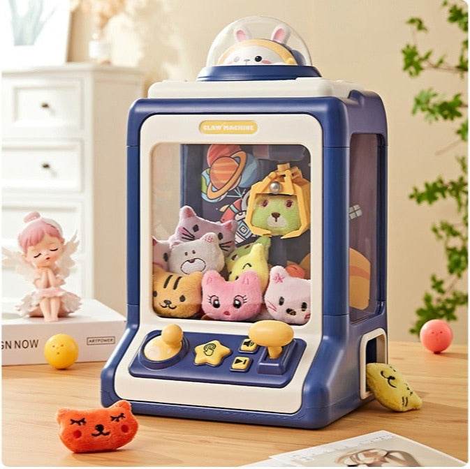 Mini Kawaii Claw Machine Toy - Cute Arcade Game for Kids & Adults - Perfect for Birthday Gifts, Party Favors, and Home Entertainment