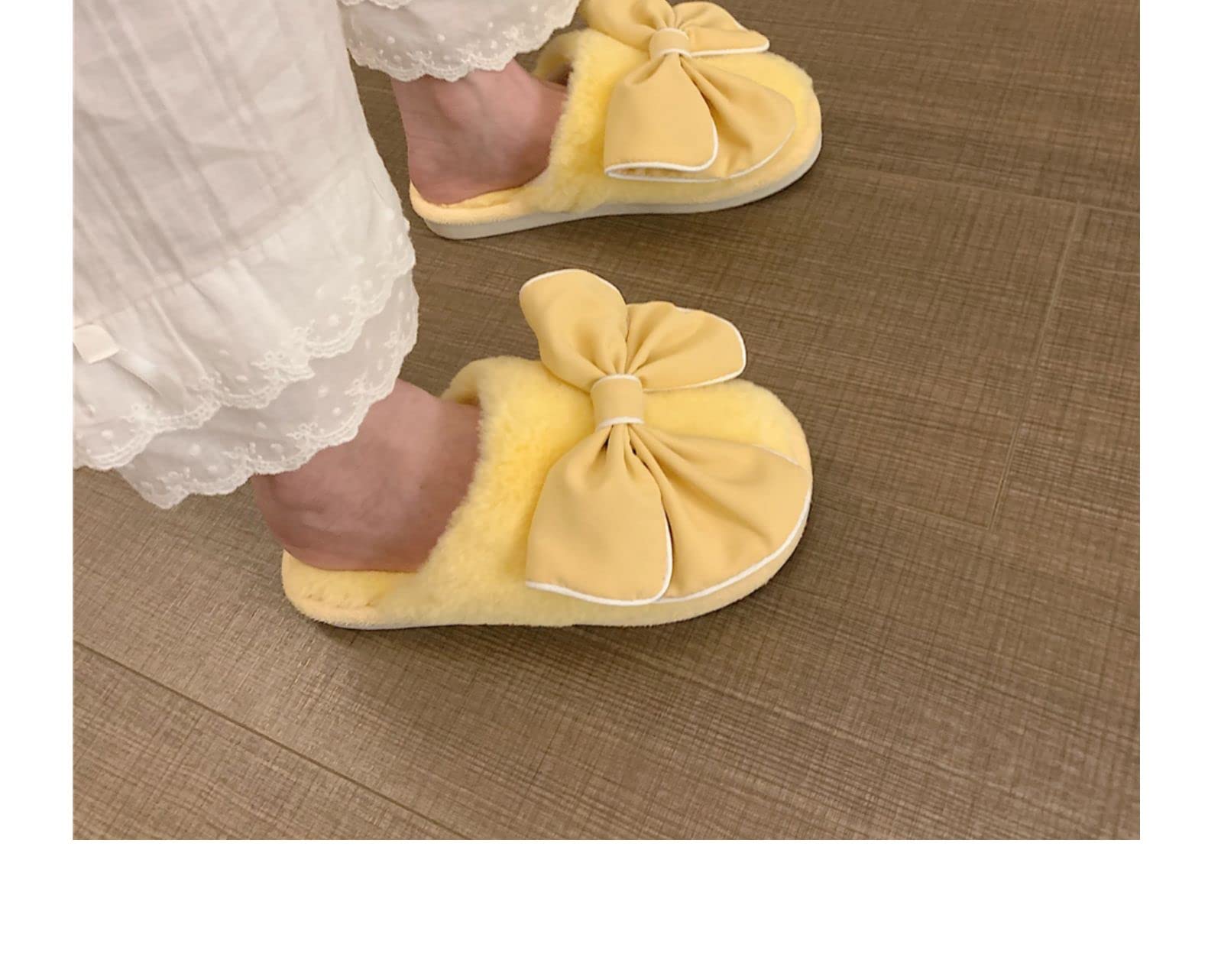 Cozy Women's Fuzzy Slippers - Soft Memory Foam Plush House Shoes with Non-Slip Sole for Indoor/Outdoor Use - Perfect for Winter, Lounge, and Home Comfort