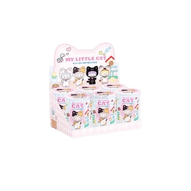 Finding Unicorn zZoton My Little Cat Vinyl Plush Blind Box - Cute Collectible Stuffed Animal Toy for Kids & Adults, Perfect for Gifts, Party Favors, and Home Decor