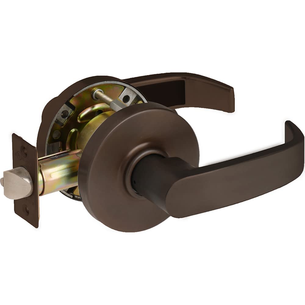 Sargent 28-65U15-KL-10B Grade 2 Passage Door Knob - US10B Oil Rubbed Dark Bronze Finish, 2-3/4