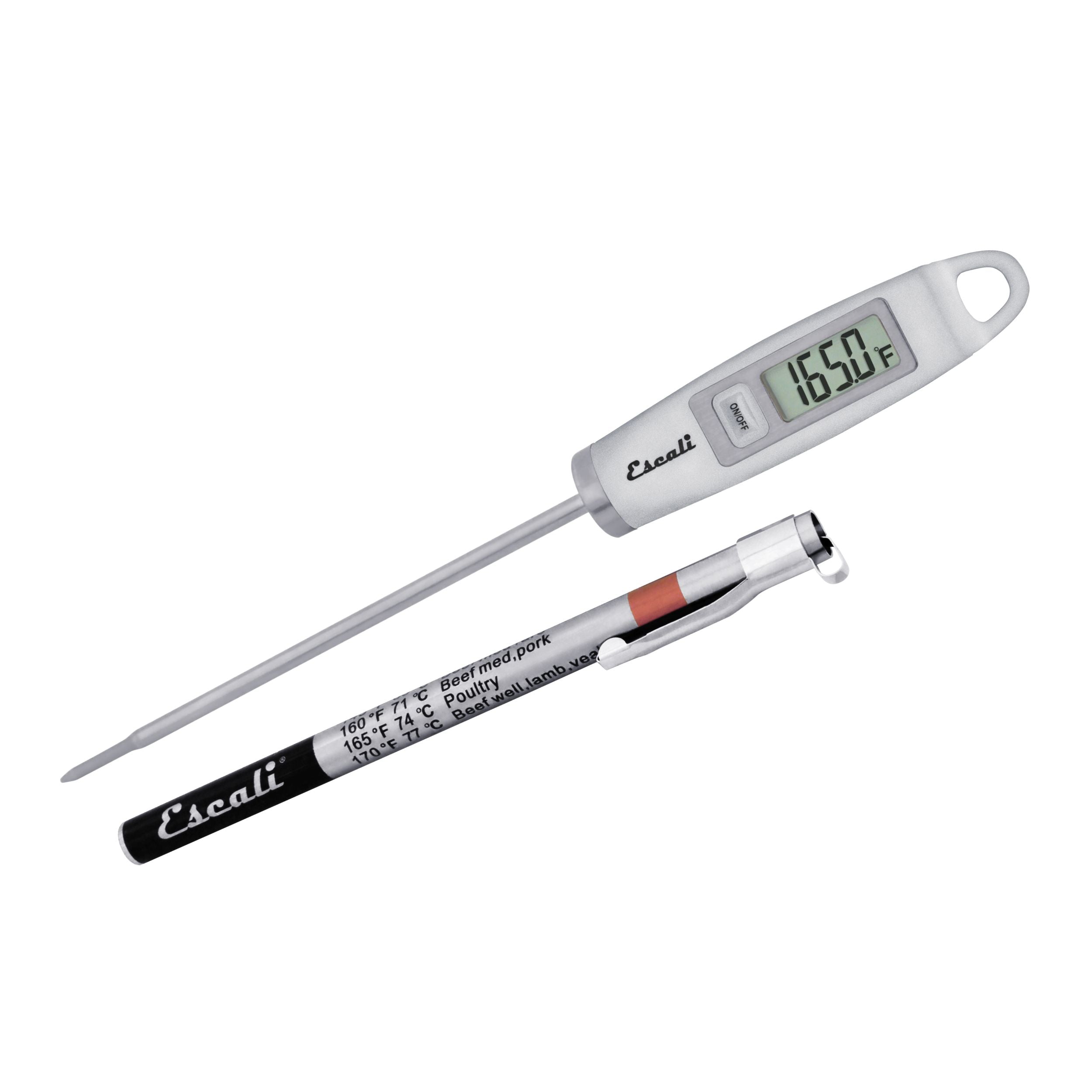 Premium Digital Cooking Thermometer for Meat, BBQ, Grill & Baking - Instant Read Food Thermometer with Backlit LCD Display - Perfect for Kitchen, Outdoor Cooking & Home Chefs