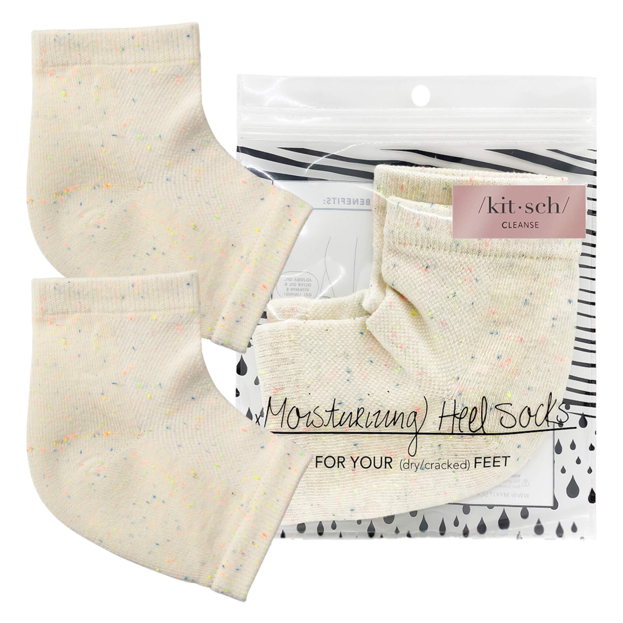 Best Moisturizing Heel Socks for Dry Cracked Feet - Ultra Soft Foot Care Socks for Overnight Treatment - Perfect for Winter Foot Care & Pedicure Recovery