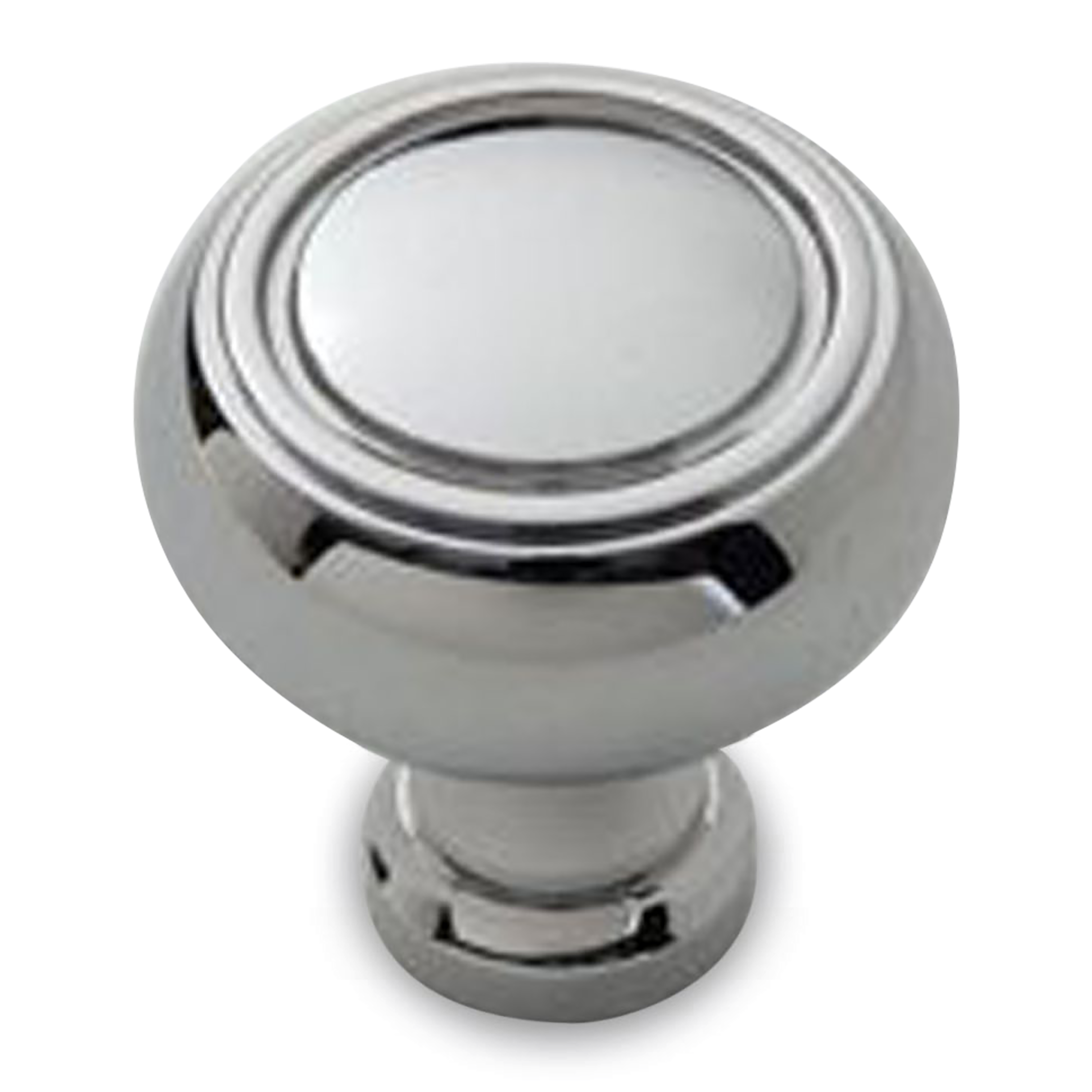 1-1/2 Inch Georgian Cabinet Knob - Elegant Solid Brass Hardware for Kitchen & Bathroom Cabinets - Perfect for Home Renovation and Furniture Upgrades