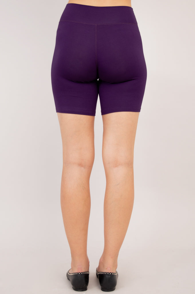 Hallie Women's Bamboo Shorts - Soft & Breathable Royale Style for Yoga, Running & Summer Outfits