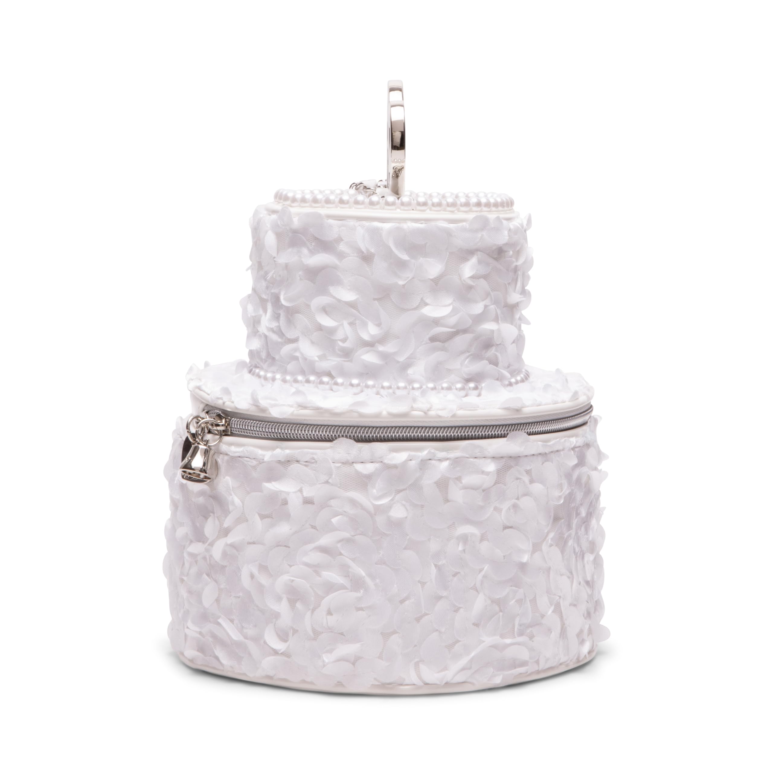 Betsey Johnson Frost Yourself Crossbody Bag in Ivory - Stylish Women's Purse for Everyday Use, Parties & Date Nights