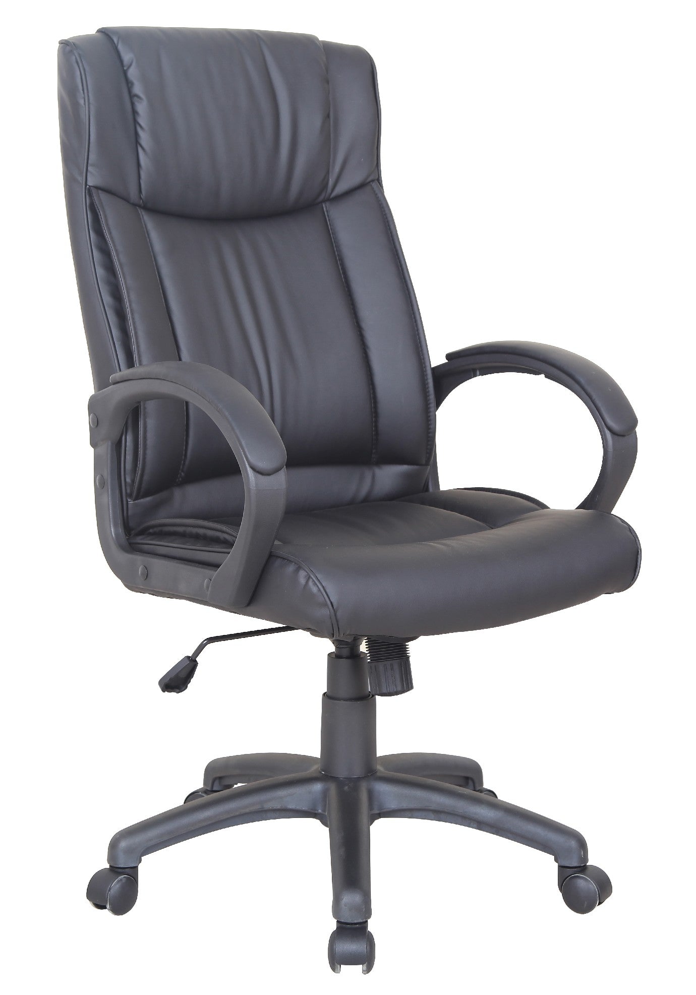 Ergonomic Office Chair with Adjustable Height - 3H01 Black Computer Chair for Home & Office Workspace - Perfect for Long Hours of Sitting, Gaming, and Remote Work