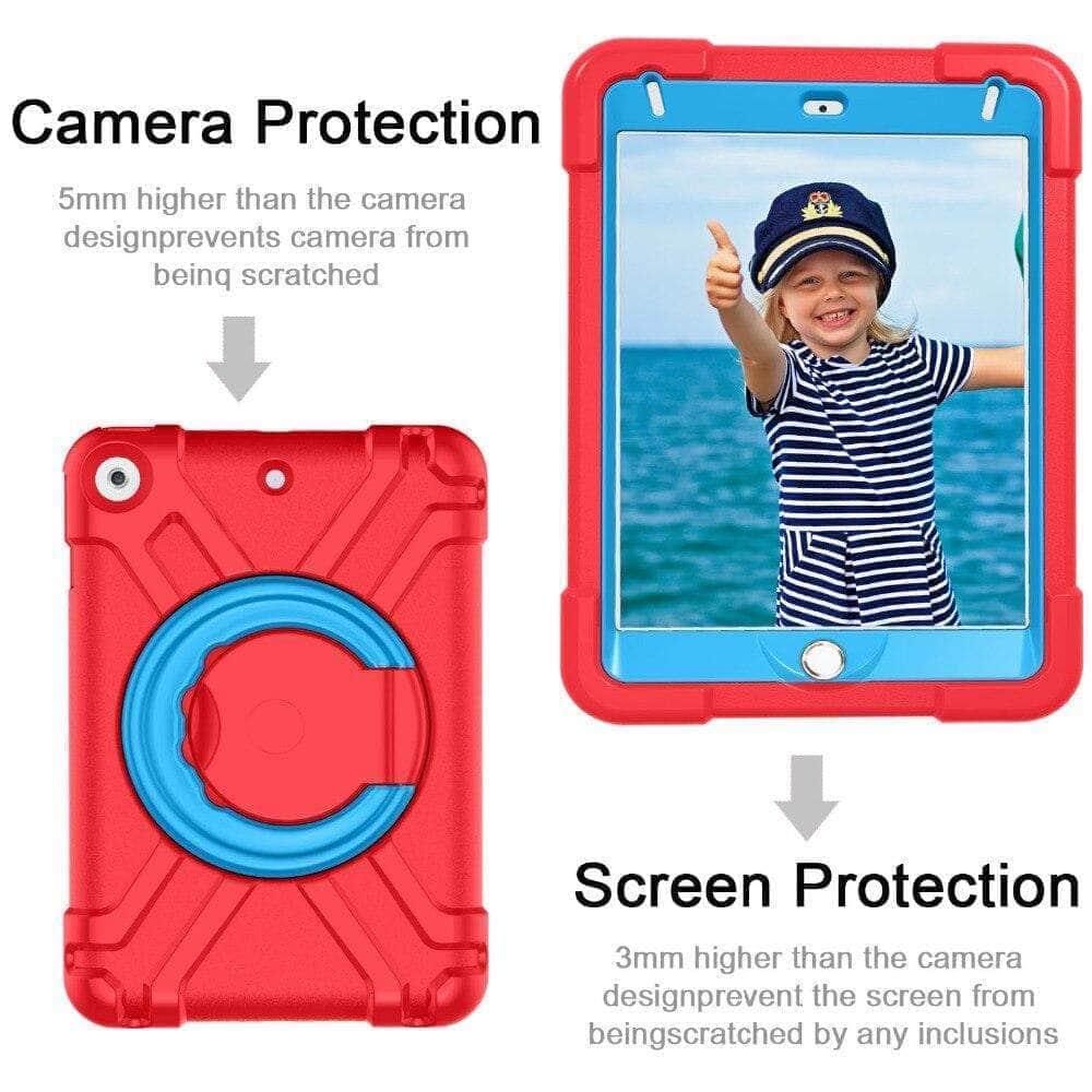 iPad Mini 5 Case with EVA Foam Shockproof Protection - Durable Kids Handheld Cover for School, Travel & Outdoor Play