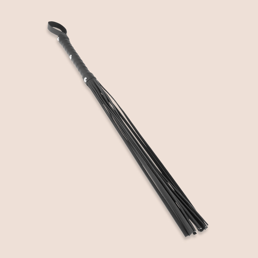 Premium Cat O' Nine Tails Whip - High-Quality Leather Flogger for BDSM, Spanking & Sensation Play | Perfect for Couples, Roleplay & BDSM Enthusiasts