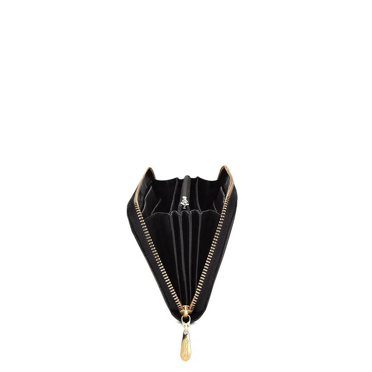 BD138MA Stylish Cuadra Black Stingray Leather Wristlet Wallet for Women - Perfect for Parties, Date Nights & Everyday Use