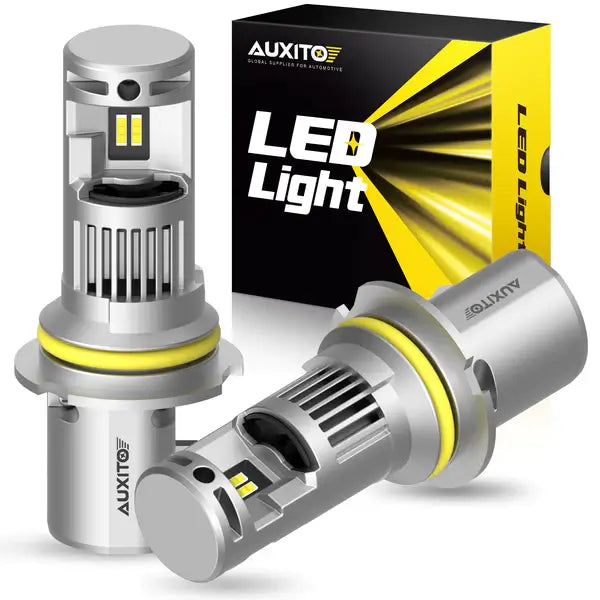 2000-2004 Ford F-250 9007 LED Headlight Bulbs - High Beam & Low Beam - 6000K Cool White - Upgrade for Night Driving & Off-Road Use