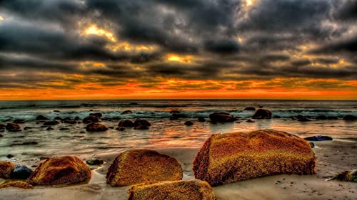 Sunset Beach Rocks