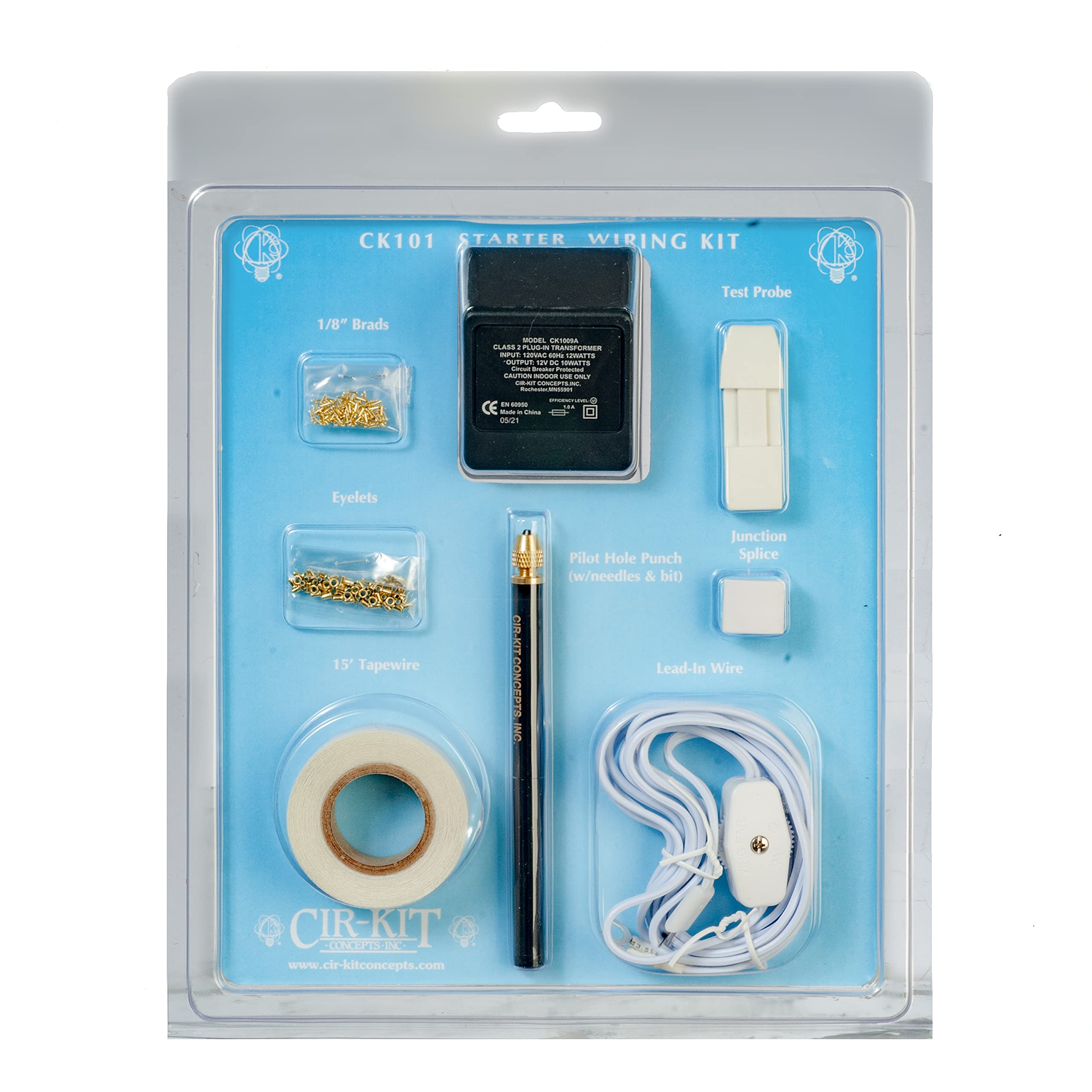 Dollhouse Miniature Starter Wiring Kit - DIY Electrical Wiring Set for Miniature Houses & Model Trains - Perfect for Hobbyists, Crafters & DIY Enthusiasts