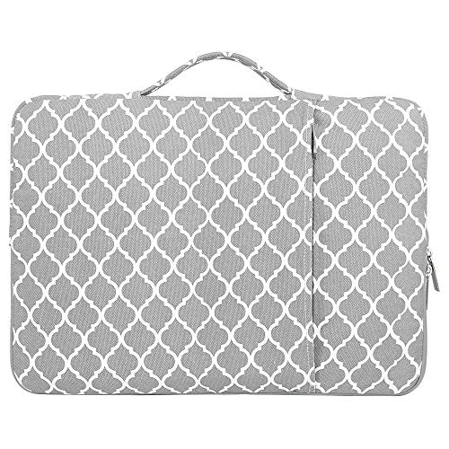 13.3 Inch Laptop Sleeve Case - Durable Canvas Fabric with Padded Protection for MacBook Air/Pro - Perfect for Work, Travel & School Accessories
