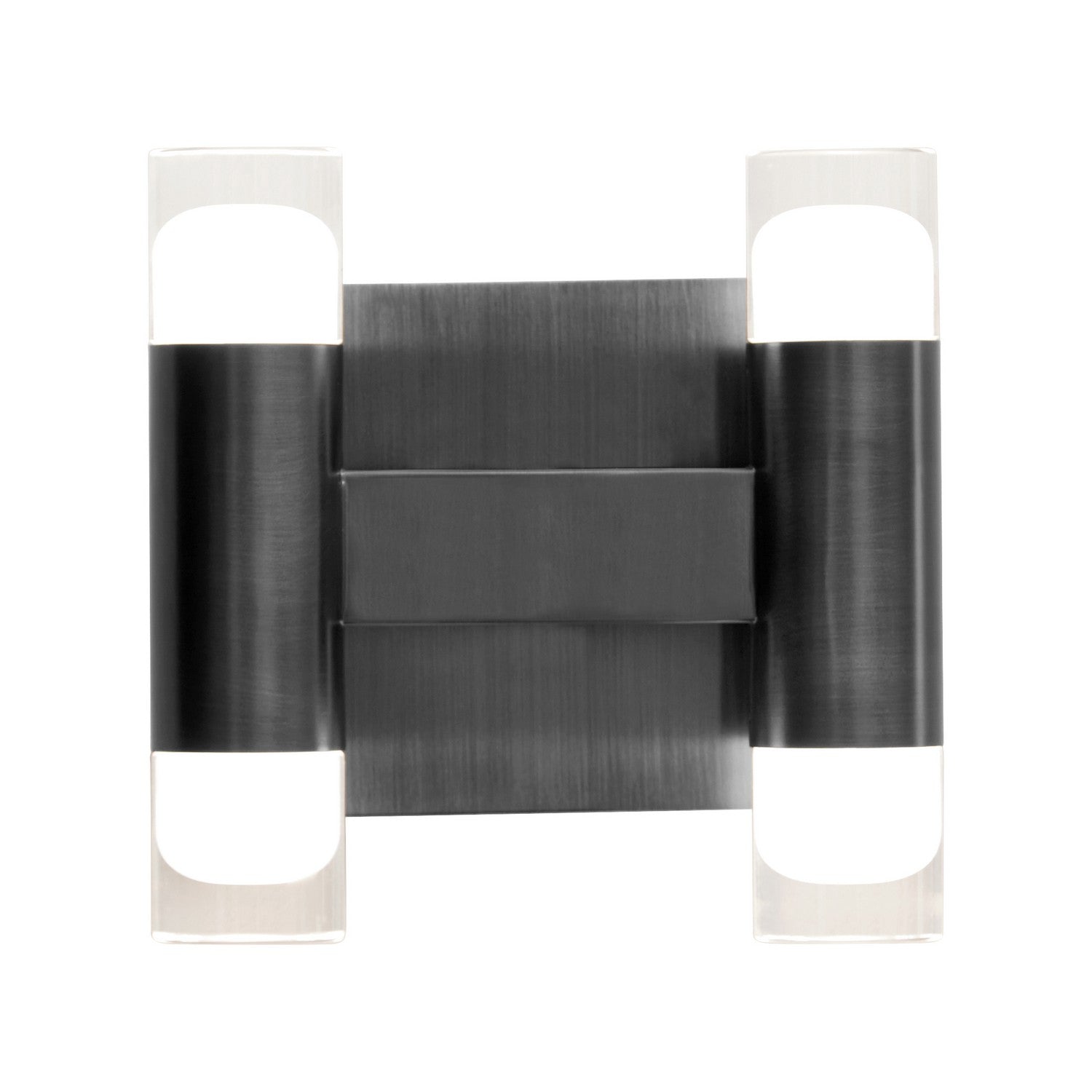 Oxygen Alarum 3 595 15 Wall Sconce Light Fixture - Black Matte Finish - Perfect for Bedroom, Hallway & Staircase Lighting