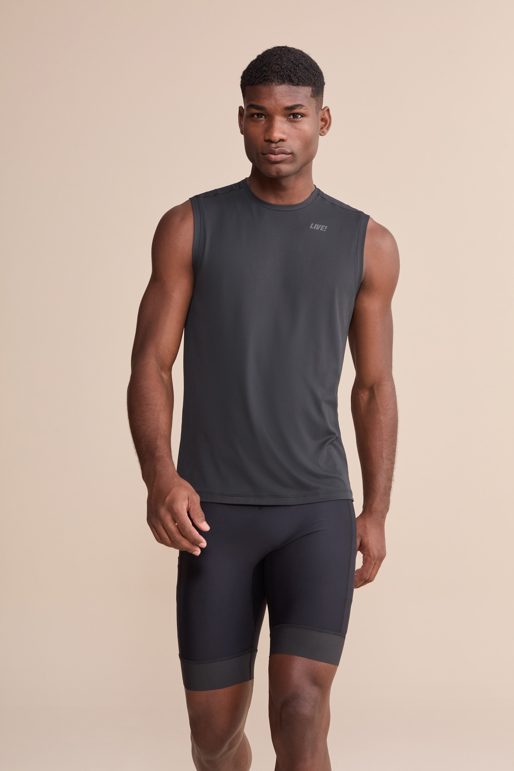 Breathable Bio Stretch Men's Tank Top - Lightweight & Comfortable for Gym, Running & Summer Outfits