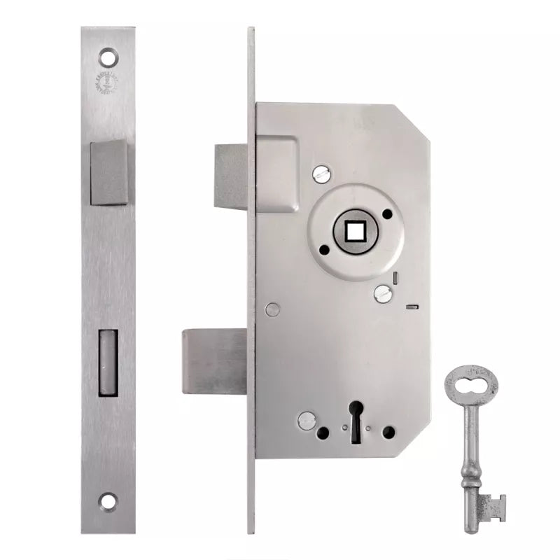 Vintage Lock and Key Set - Antique Style Decorative Door Lock with Working Key - Perfect for Home Decor, DIY Projects, and Vintage Themed Rooms