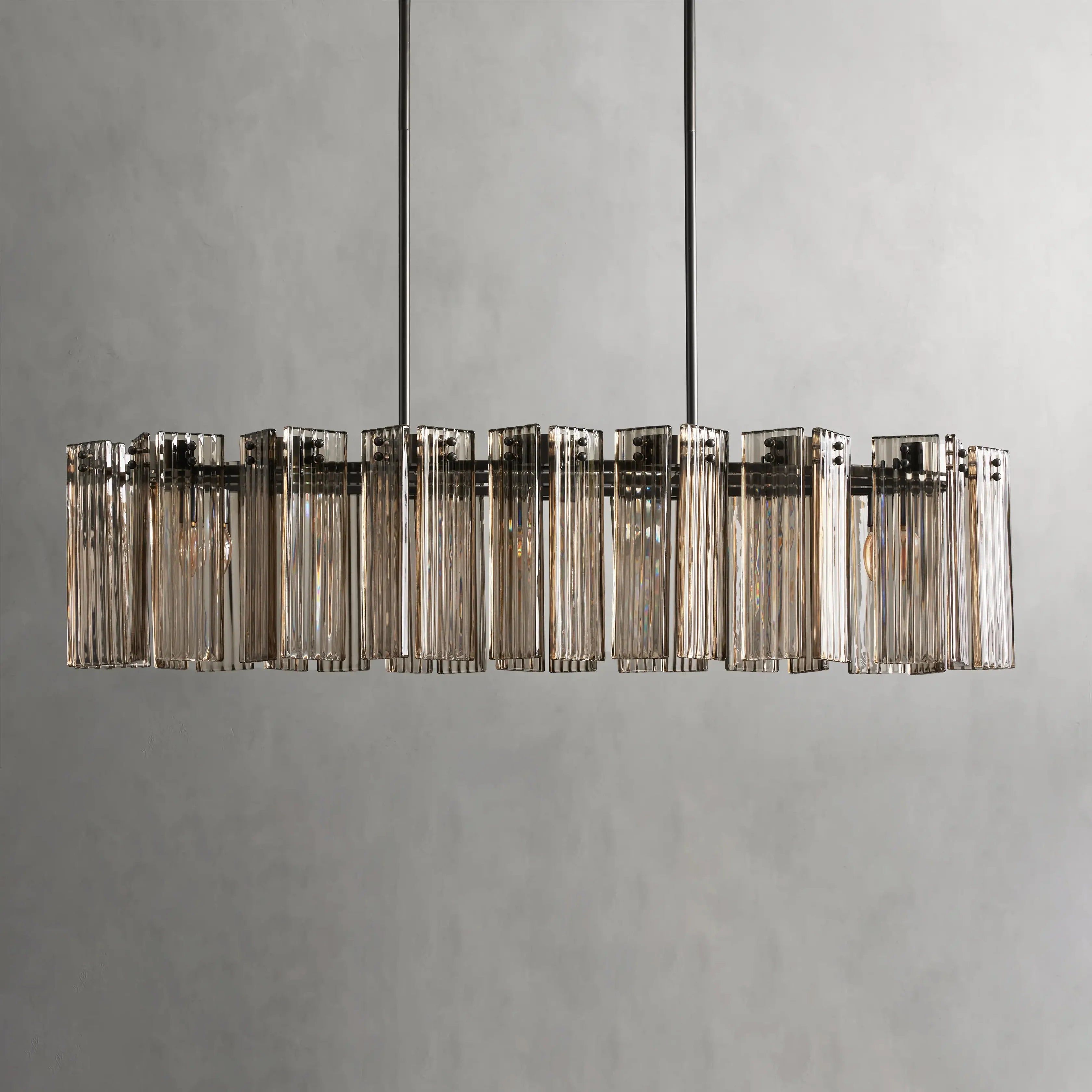 Delsie Oval Crystal Chandelier - 51