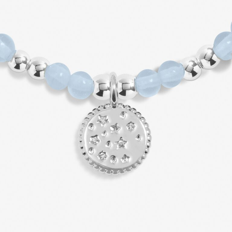 Joma Jewelry March Birthstone Bracelet for Kids - Perfect Gift for Birthdays, Baby Showers & Special Occasions