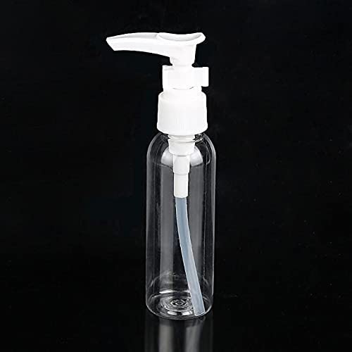 5-Piece Travel Bottle Set - Leak-Proof Empty Pressure Spray Bottles for Cosmetics & Perfume | TSA Approved Transparent Plastic Atomizer Kit with Different Shapes & Sizes | Perfect for Travel, Gym, and Daily Skincare Routine