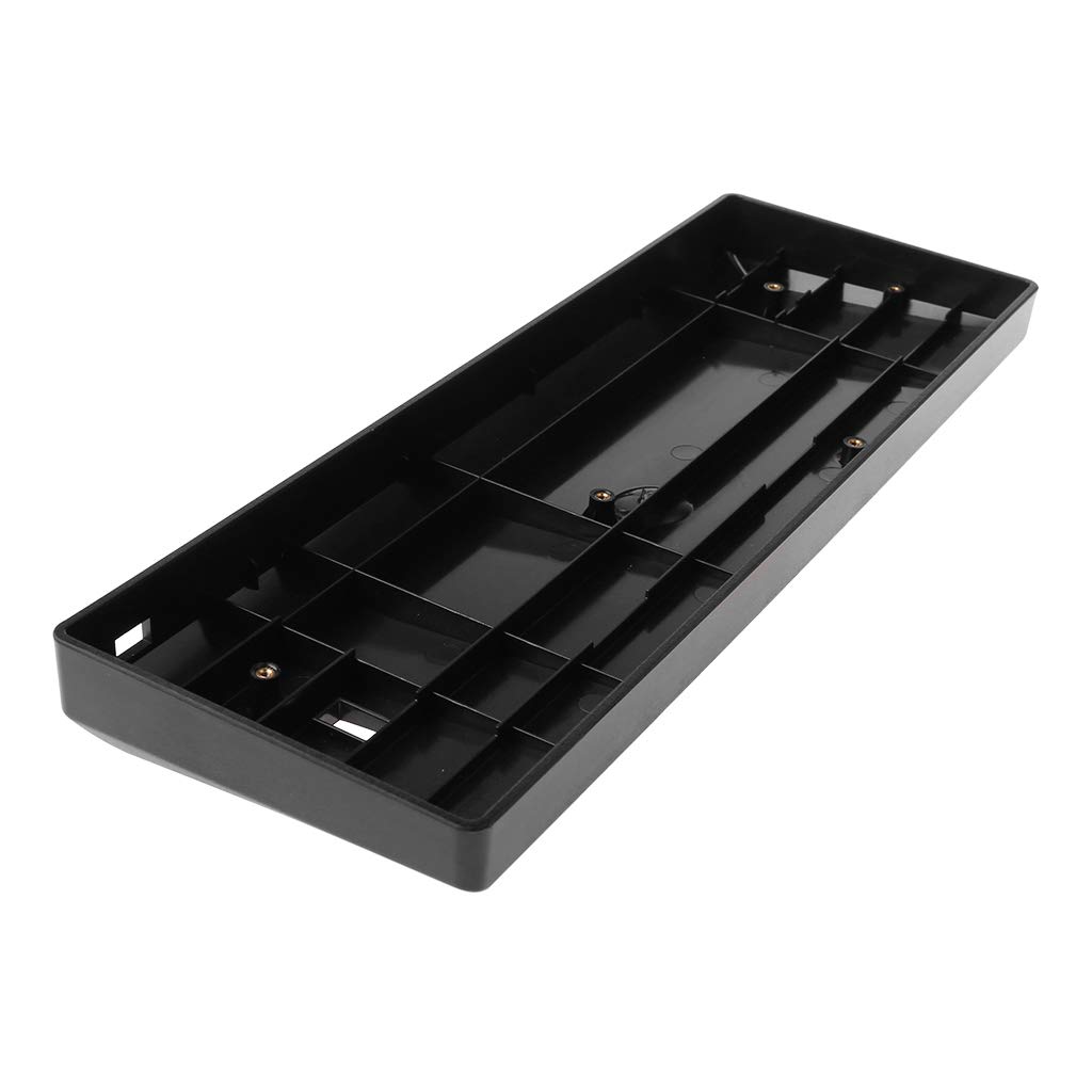 GH60 Compact 60% Mechanical Keyboard Base - Poker2 Plastic Frame Case in White | Perfect for Gaming, Typing & Office Work