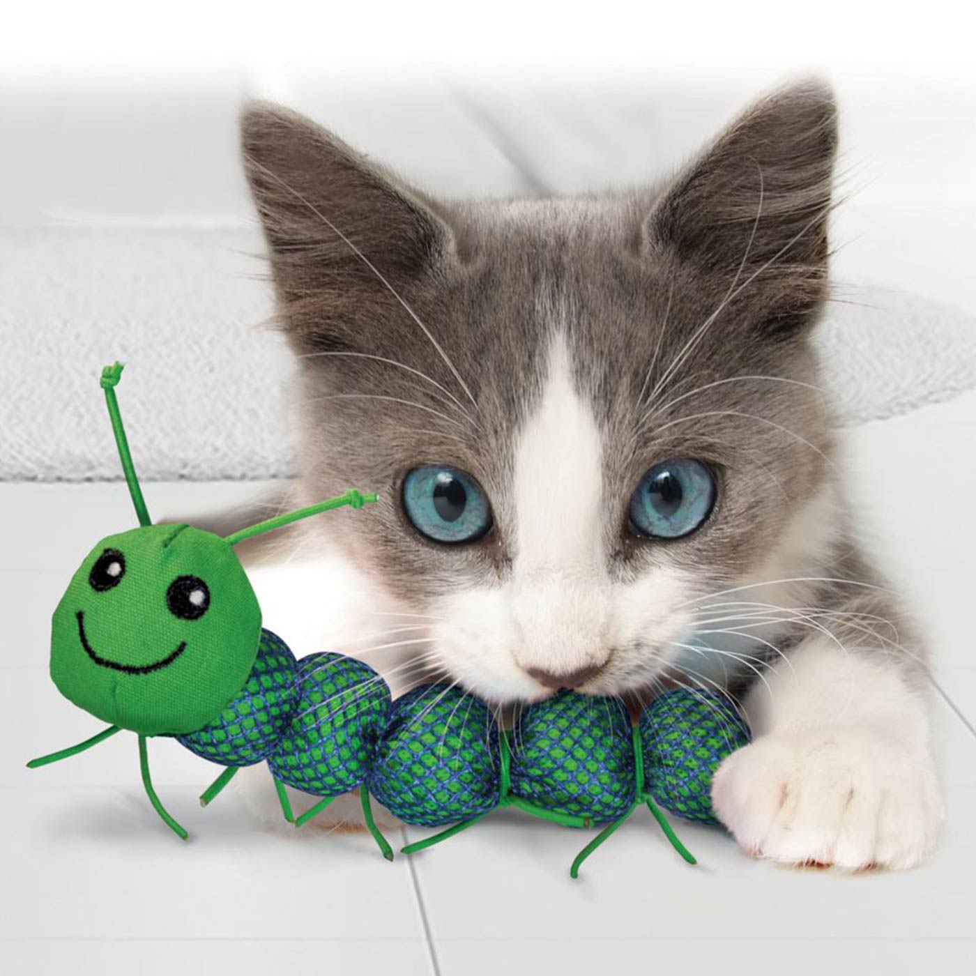 KONG Assorted Nibble Critter Catnip Cat Toy - Fun Interactive Play for Indoor Cats, Teething Kittens & Stress Relief