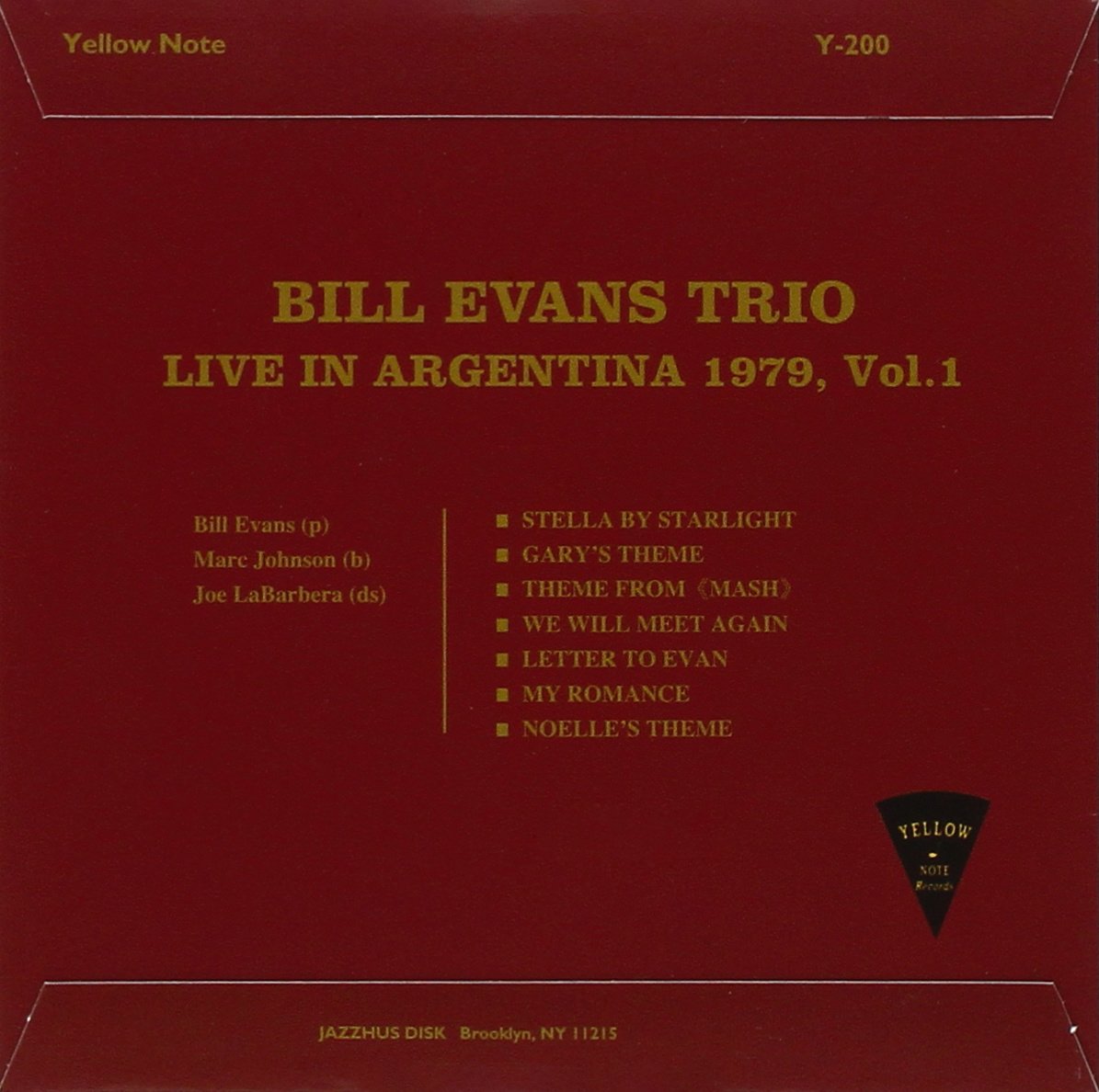 Bill Evans Trio: Live in Argentina 1979, Vol.1 - Japanese Mini LP Paper Sleeve Edition - Perfect for Jazz Collectors & Vinyl Enthusiasts