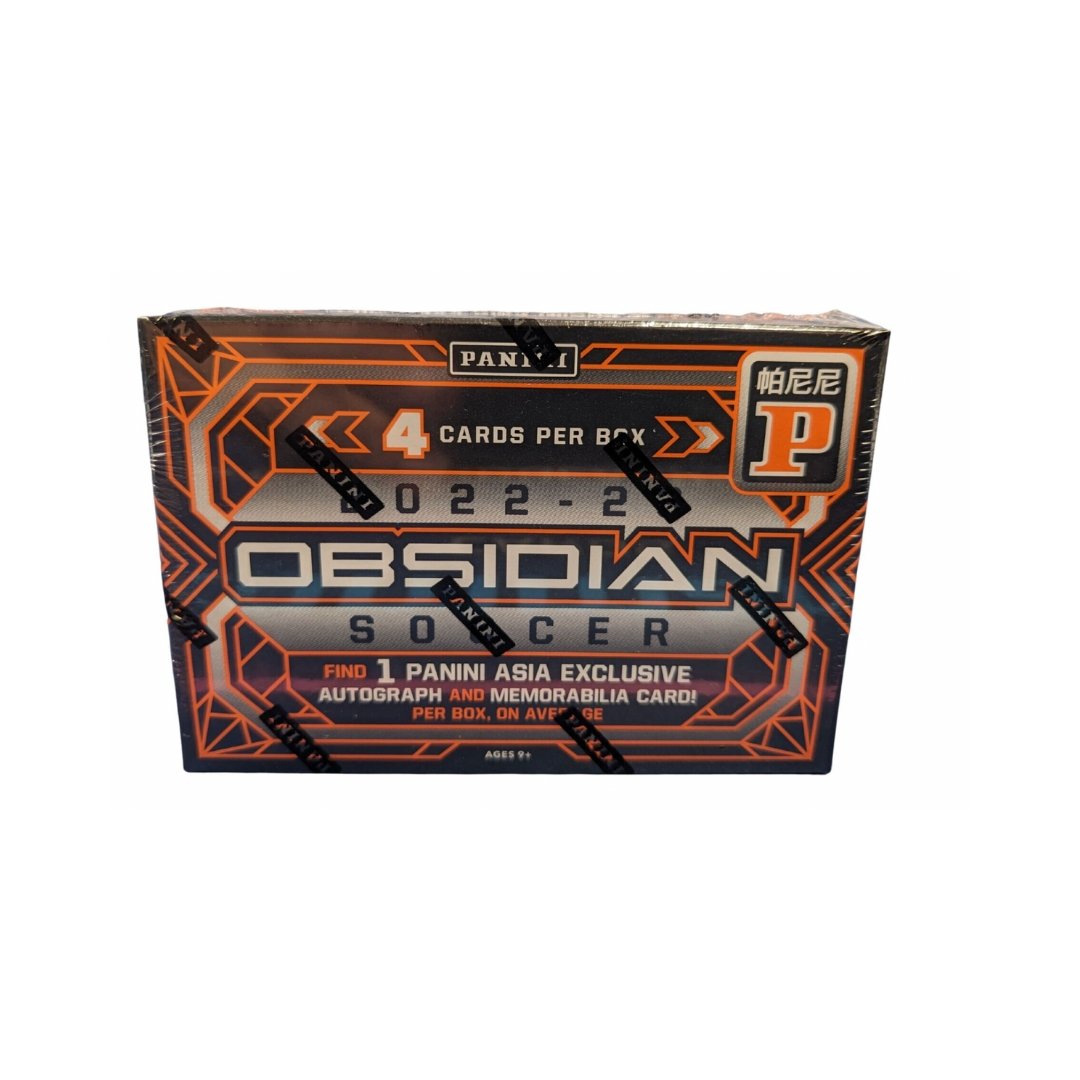 2022-2023 Panini Obsidian Soccer Trading Cards Hobby Box - Premium Collectible Cards for Soccer Fans & Card Collectors - Perfect for Trading, Gifting, and Displaying in Your Collection